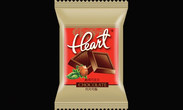 巧克力包装设计效果图图片
