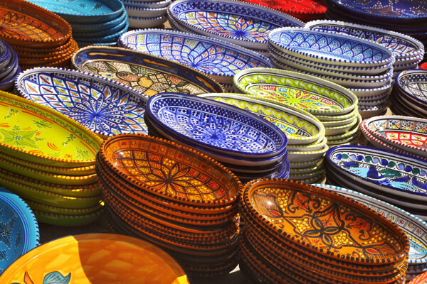 摩洛哥陶瓷摄影