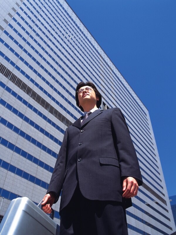 商务商业办公上班白领成功人士高新阶级大厦形象全球首席大百科