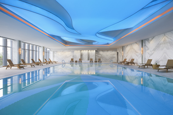 杭州JW万豪酒店室内泳池图片