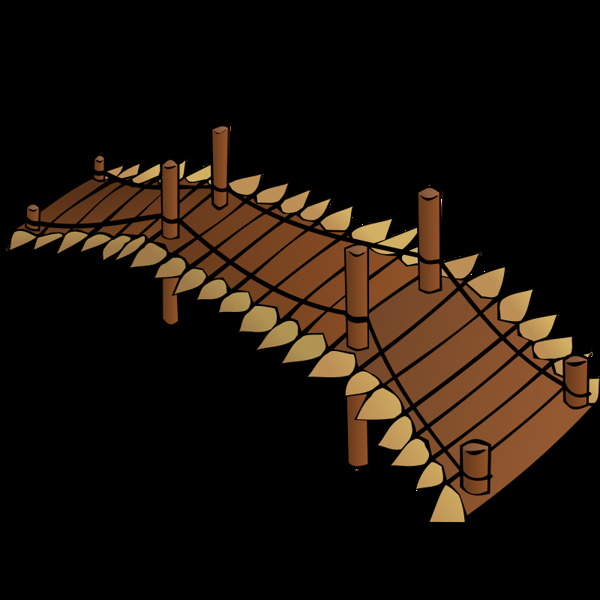 RPG地图符号木桥