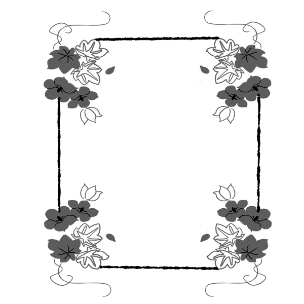 植物花朵装饰边框
