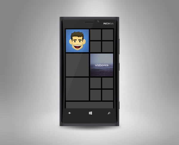4诺基亚Lumia920窗口电话模型