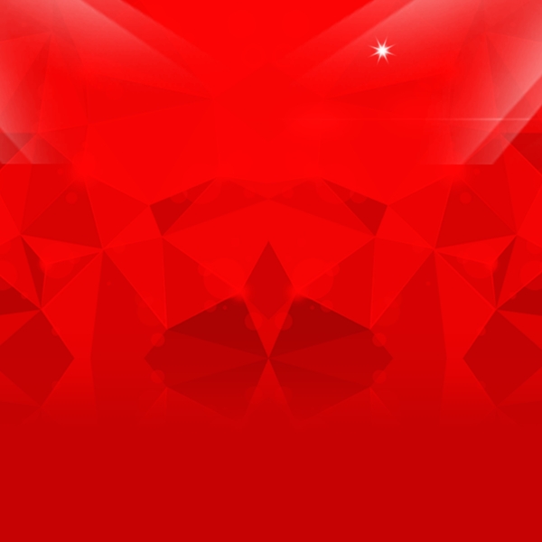 红色3D菱形背景