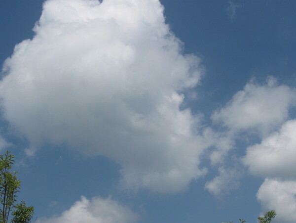 篮天白云图片