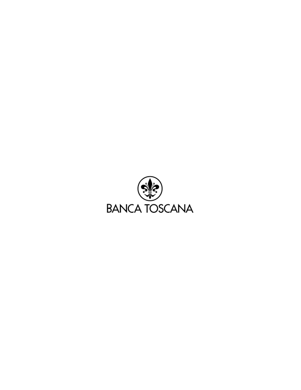 BancaToscogo设计欣赏BancaToscana国际银行LOGO下载标志设计欣赏