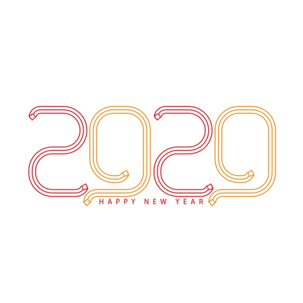 2020艺术字