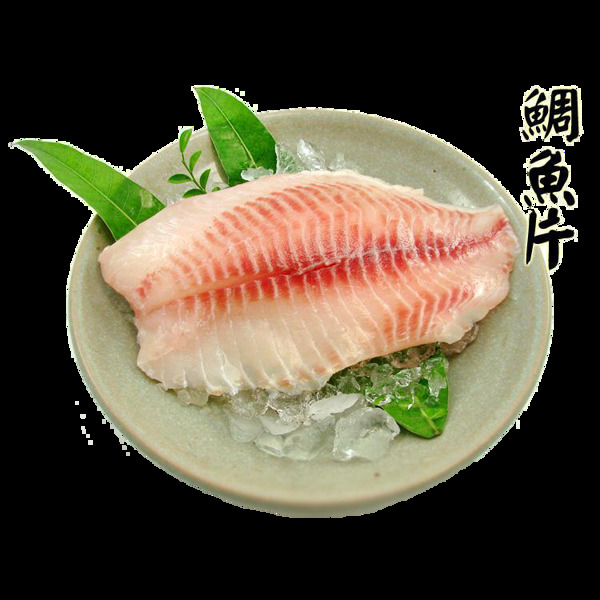 鲜美鱼片日式料理美食产品实物