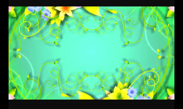 花朵婚礼背景视频素材
