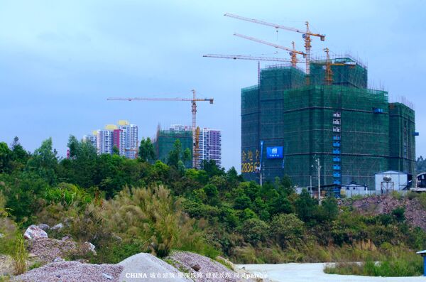 建筑工地城市建设图片