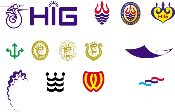 海王神logo集图片