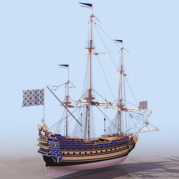 SOLEIL船模型04