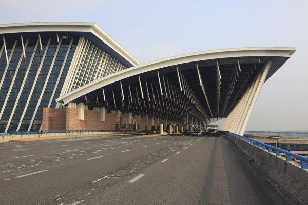 上海浦东机场图片