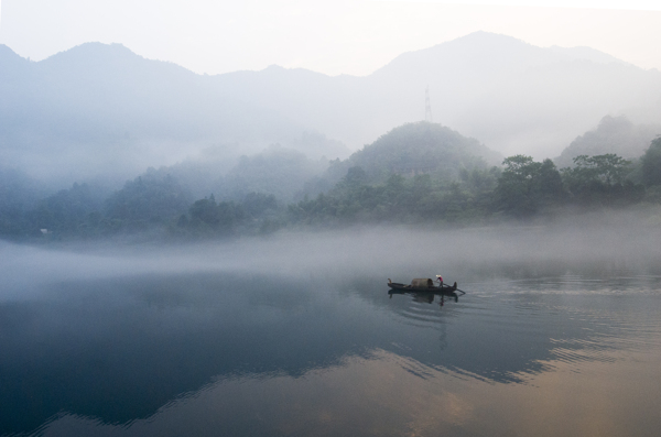 小东江风光图片