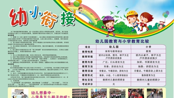 幼小衔接图片