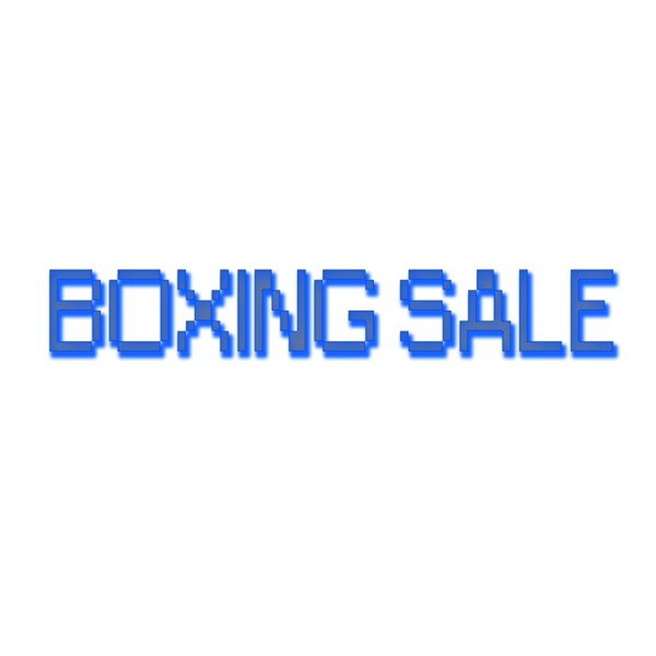 拳击销售英语字母艺术个性元素设计