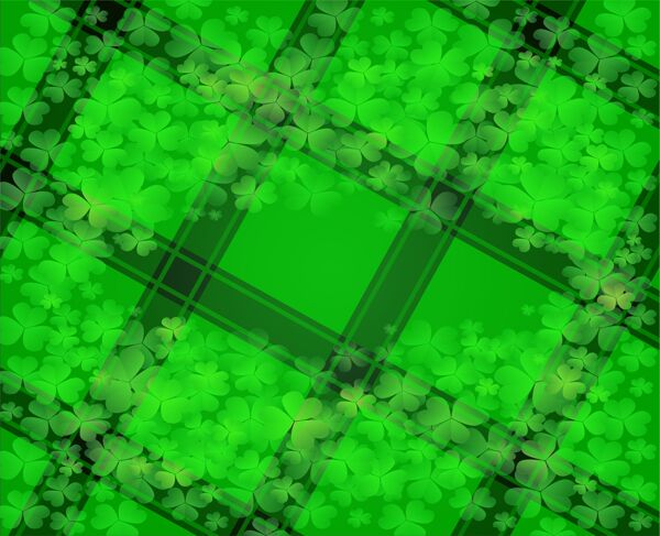 绿色叶子矢量图