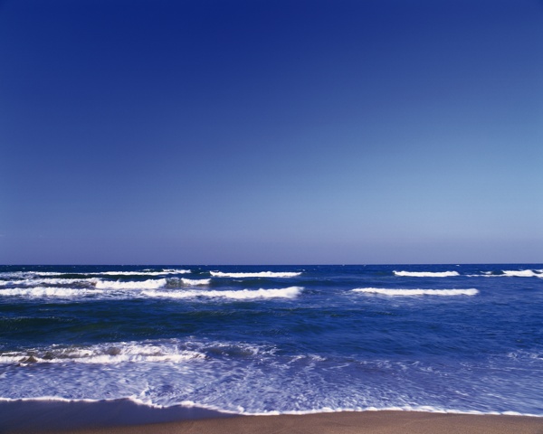 全球首席大百科海滩海边沙滩海浪海水浪花