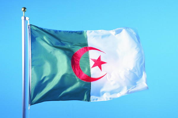 阿尔及利亚国旗图片