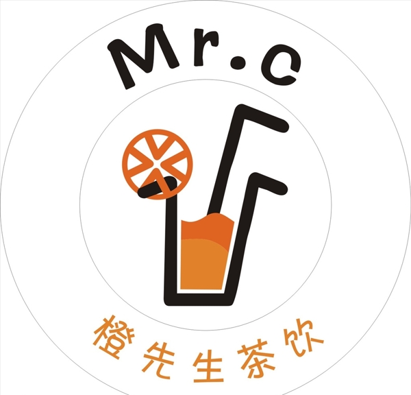 橙先生茶饮标志
