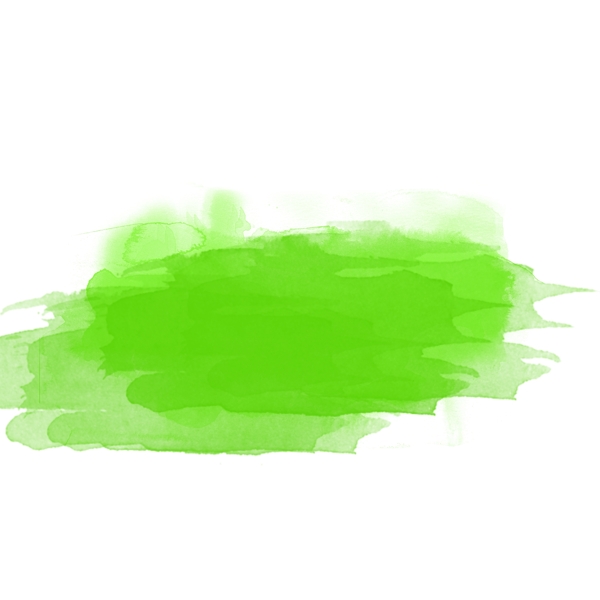 绿色唯美水彩效果矢量素材