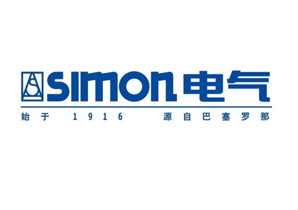 simon电气logo标志