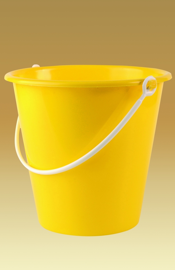 黄色水桶图片