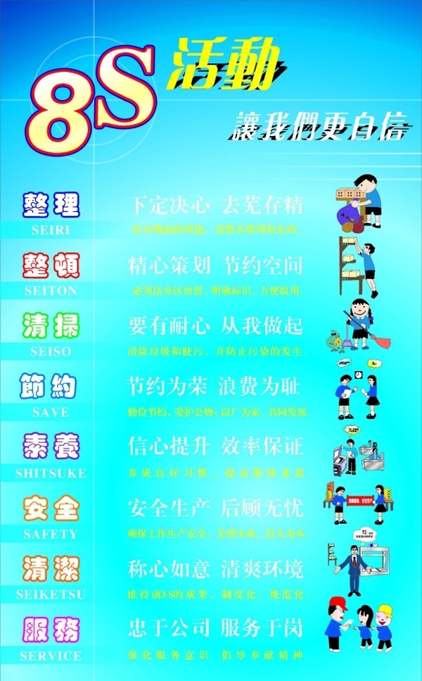 8S标语