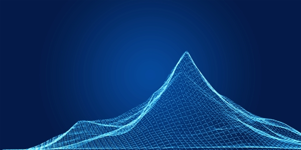 创意蓝色络科技背景设计