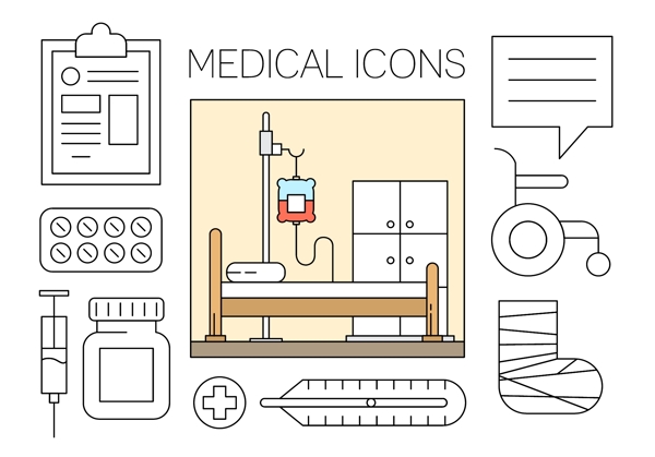 医疗工具图标ICONS