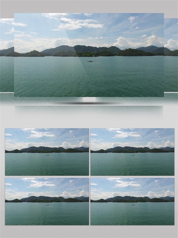 千岛湖鳄鱼岛自然风景区视频音效
