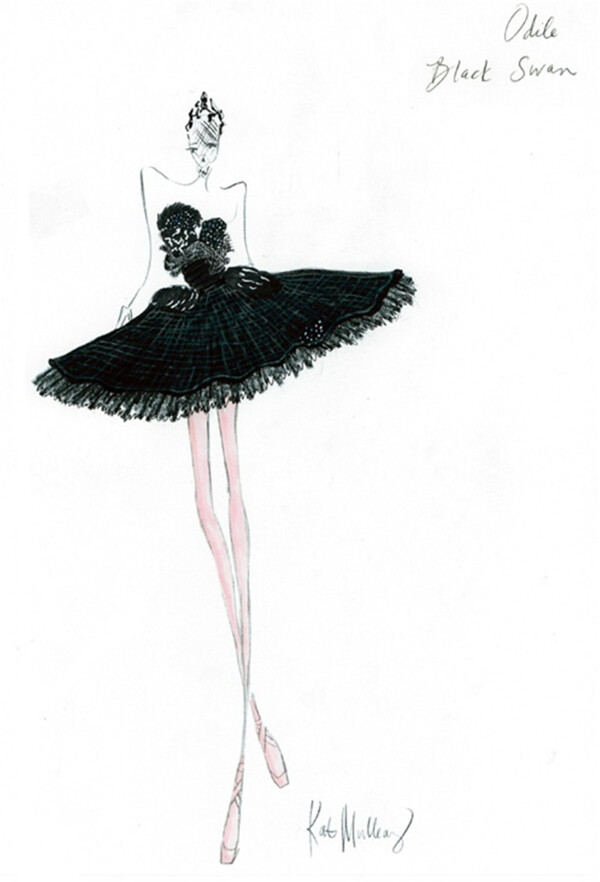 黑色芭蕾舞裙
