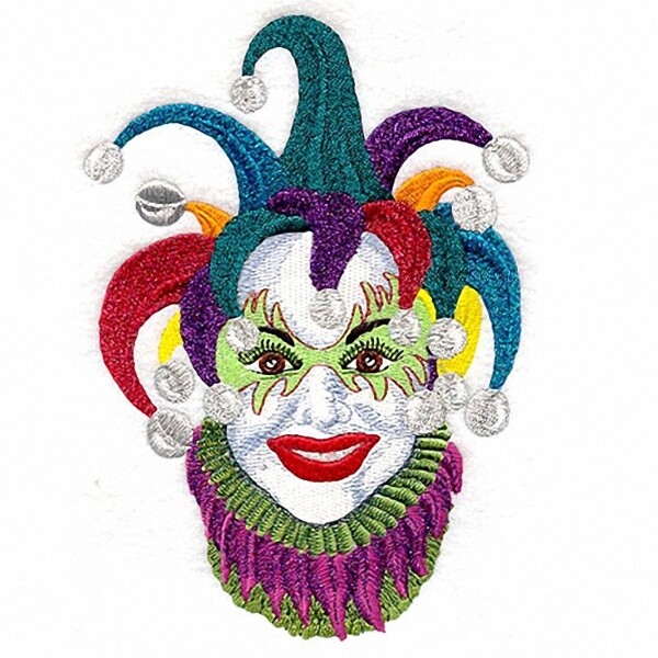 绣花小丑马戏团免费素材