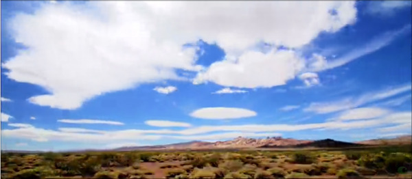 蓝天白云云快速流动高清实拍视频素材