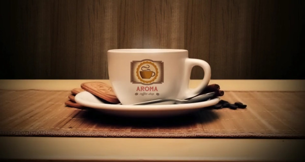 咖啡场景logo展示