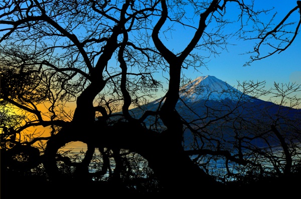 日本富士山图片日出图片自然景观