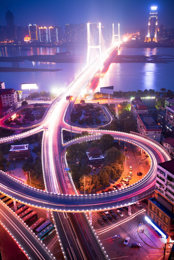 上海立交桥图片