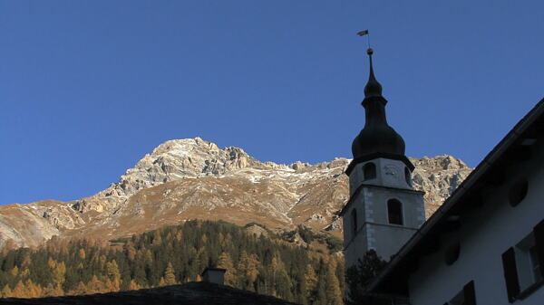 瑞士的教堂尖塔和峰值股票视频视频免费下载