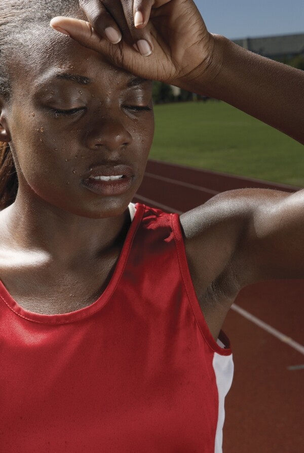黑人女性长跑运动员图片