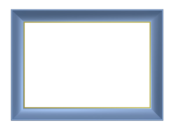 浅蓝色框孤立在白色背景