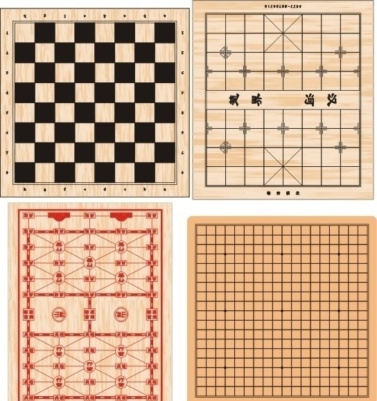 象棋围棋军棋国际象棋图片