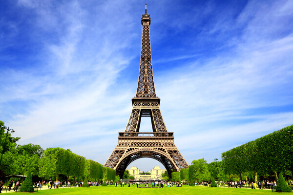 美丽的巴黎风景图片