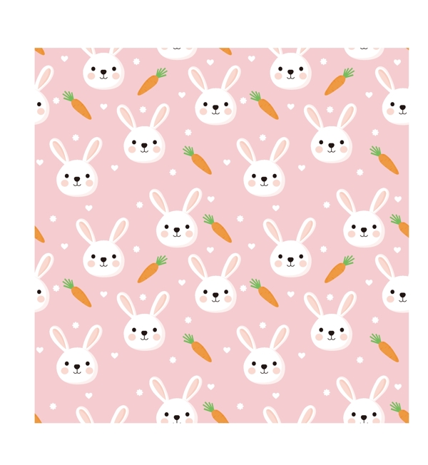 胡萝卜兔子图片