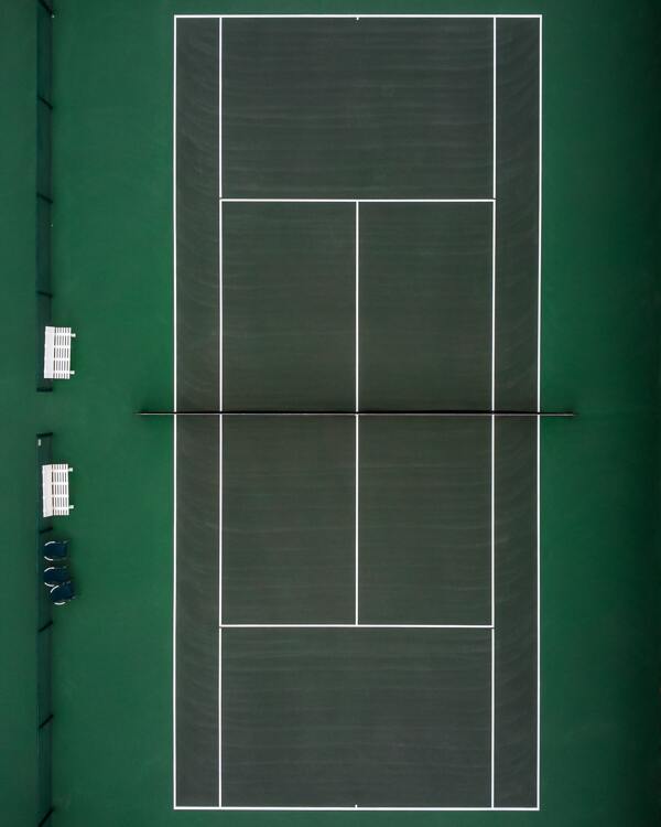 网球场绿色