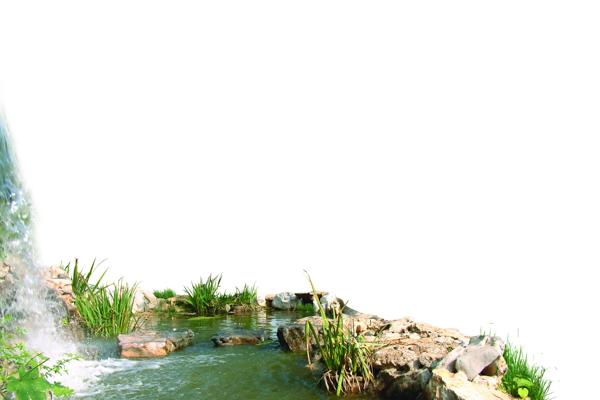 景观环境065水体水池背景素材