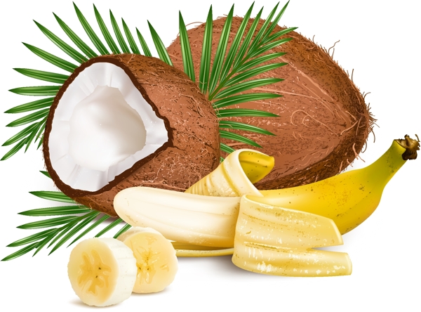 椰子香蕉