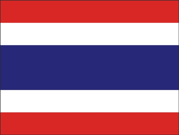 矢量泰国国旗