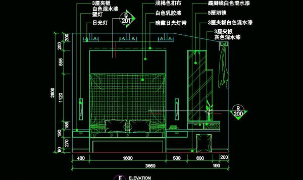 CAD之复式住宅