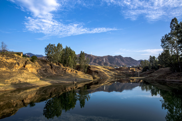 云南鲁地啦水电站风景