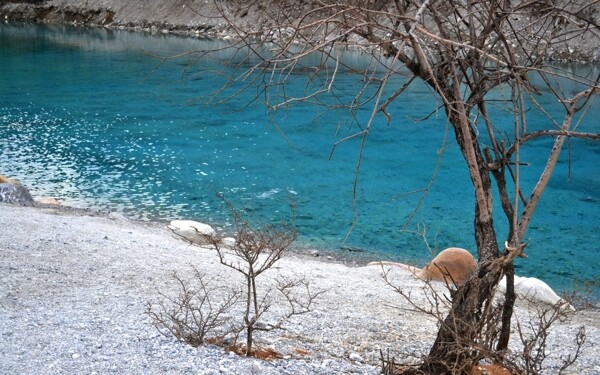 玉龙雪山蓝月谷图片